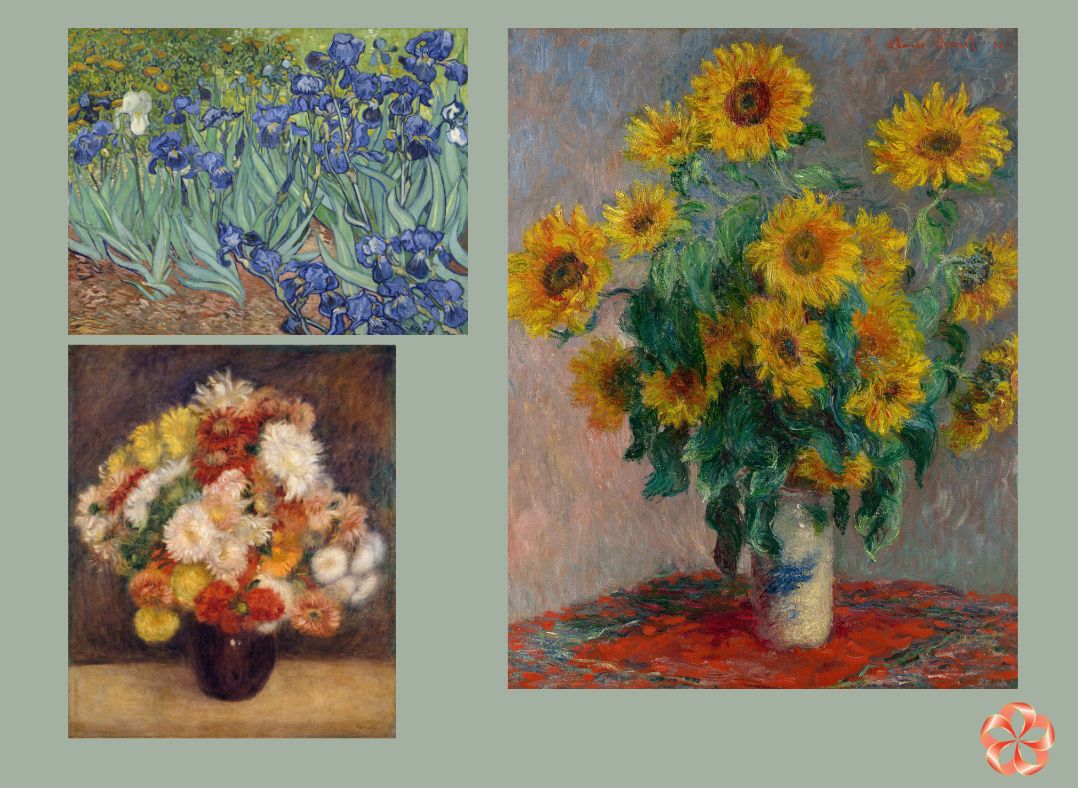 Любимые цветы оживают на холстах в море света и воздуха